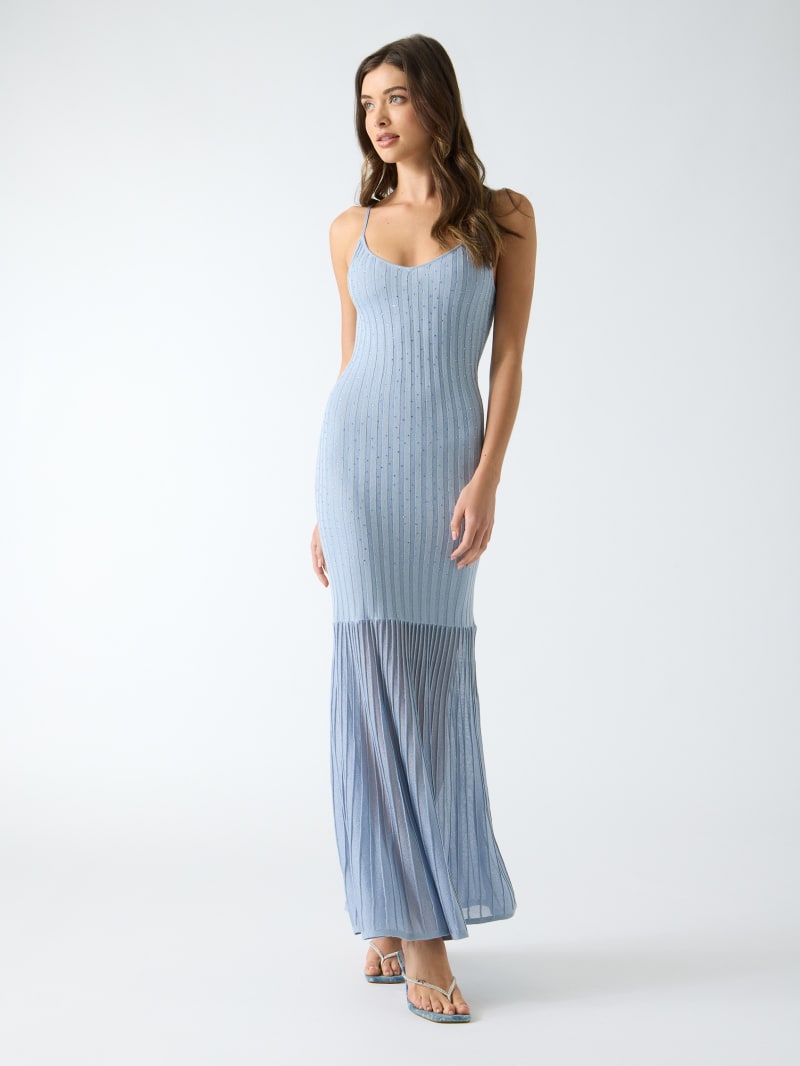 Ribbed long dress - thumbnail 7
