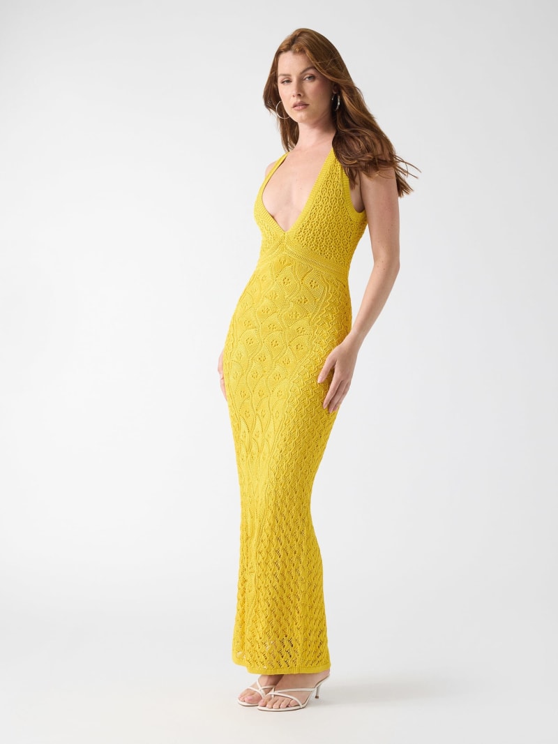 Knitted long dress - thumbnail 6