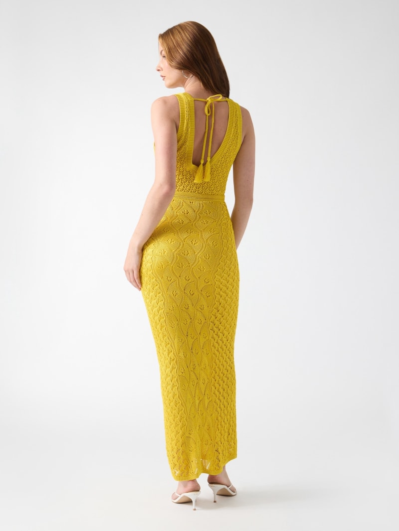 Knitted long dress - thumbnail 9