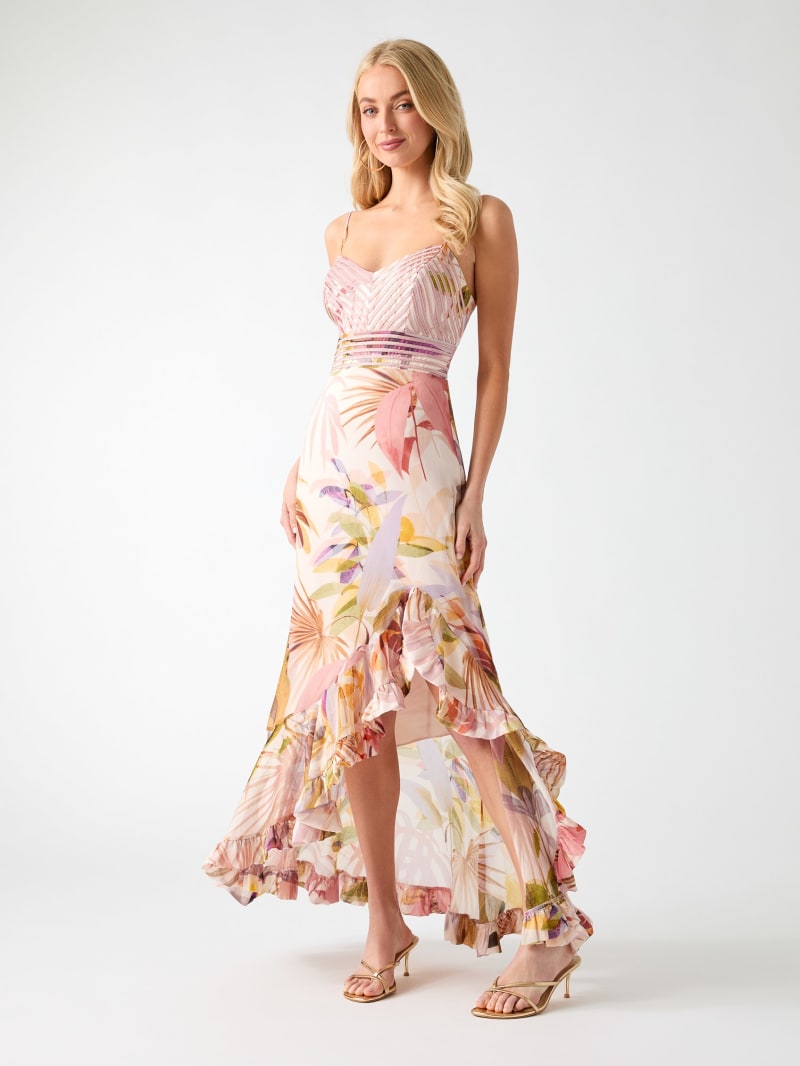 Volant long dress - thumbnail 2