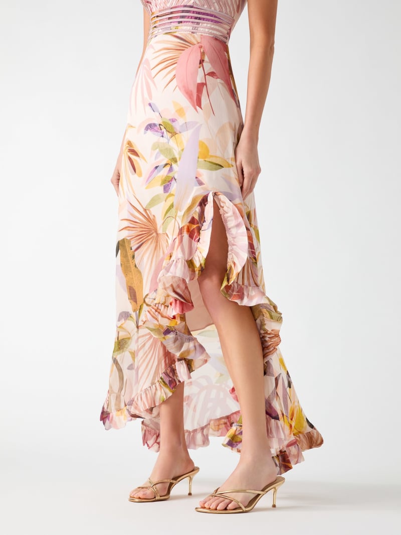 Volant long dress - thumbnail 5