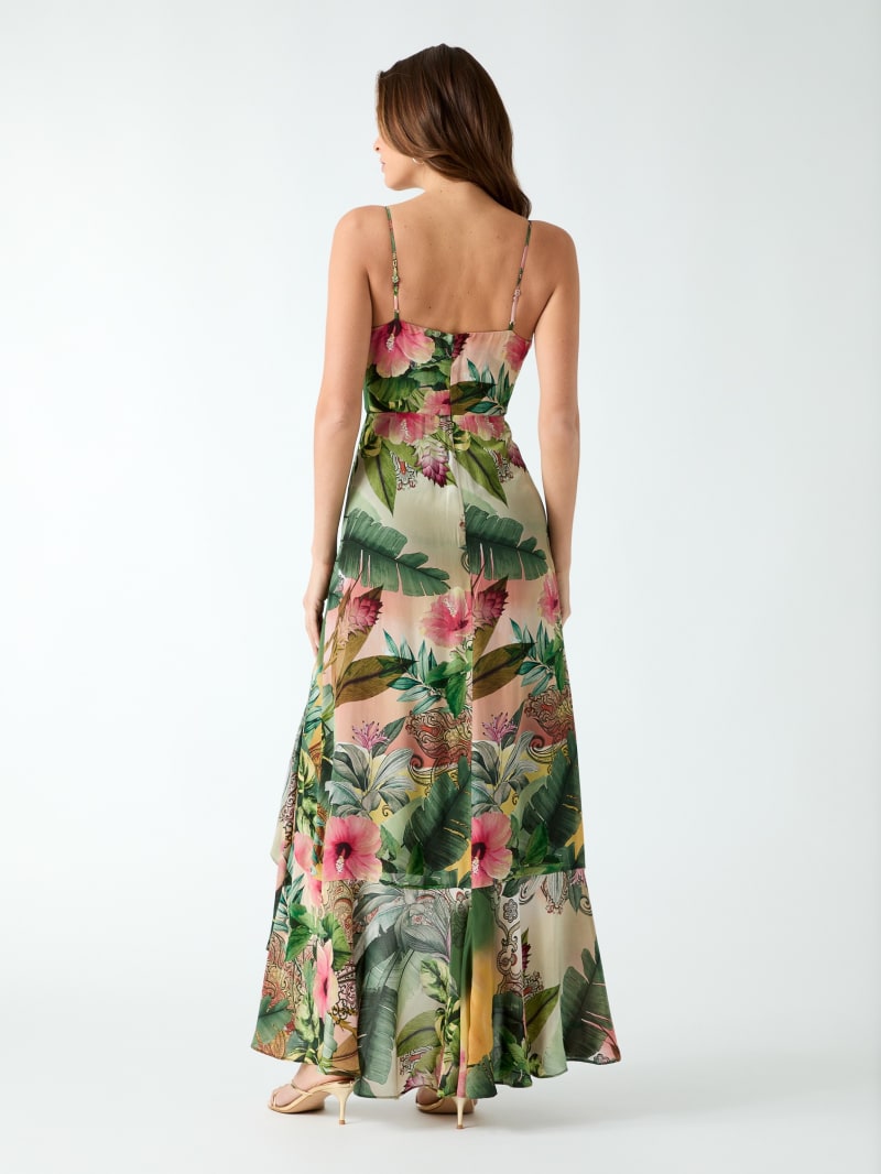 Printed long dress - thumbnail 4