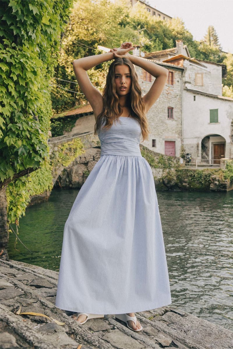 Striped Long Dress - thumbnail 2