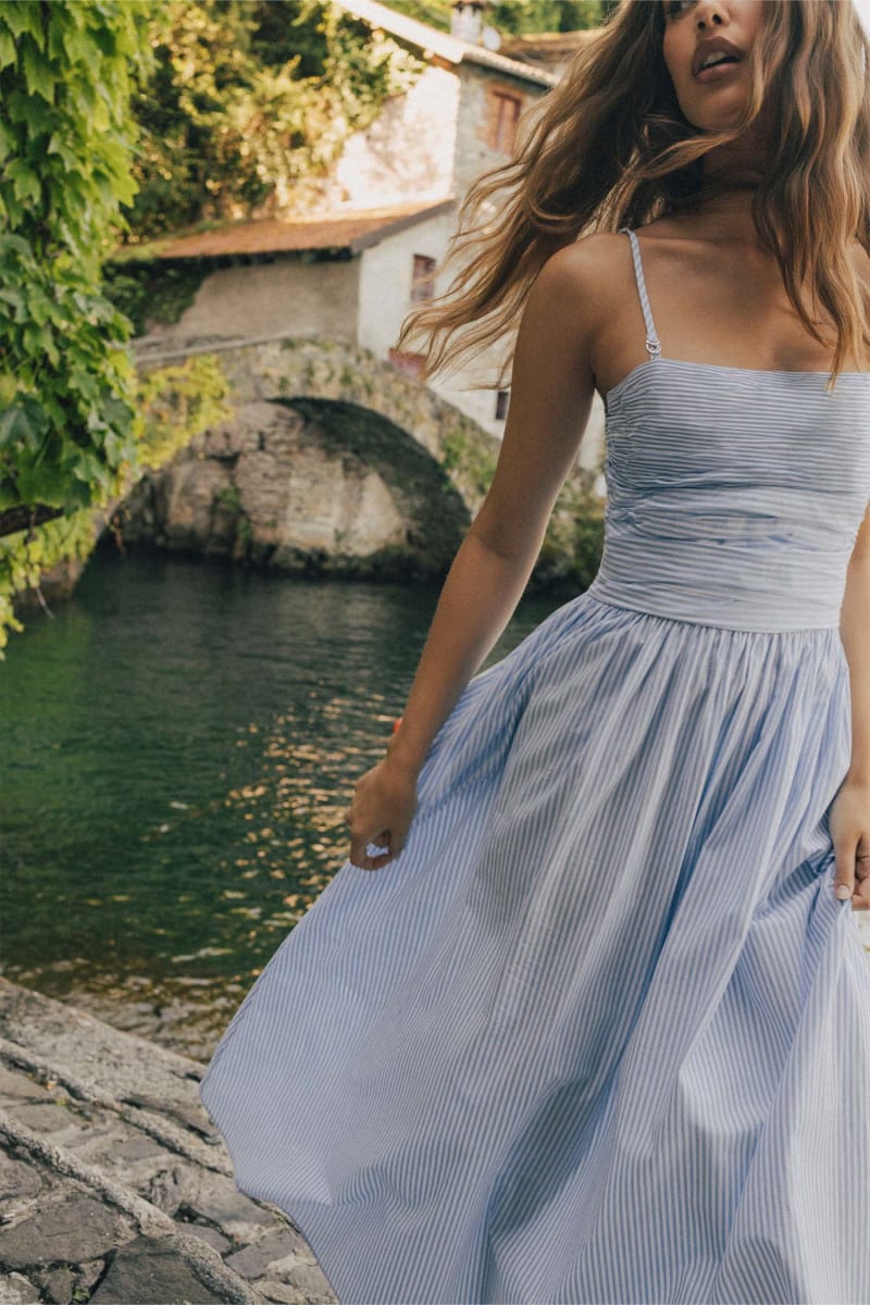 Striped Long Dress - thumbnail 6