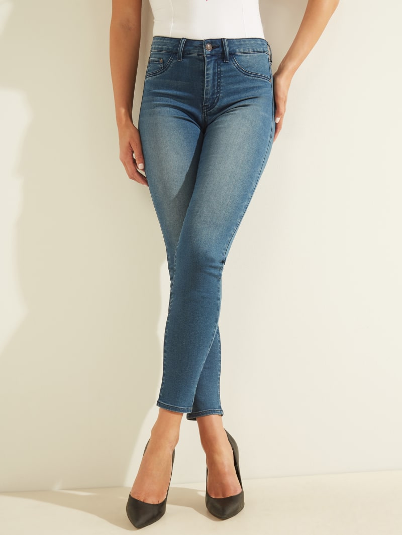 guess high rise jeans