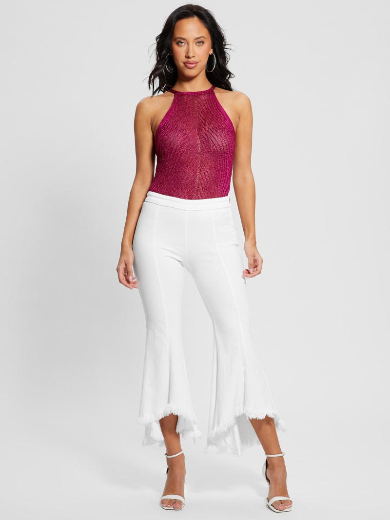 Guess sofia 1981 flare jeans top
