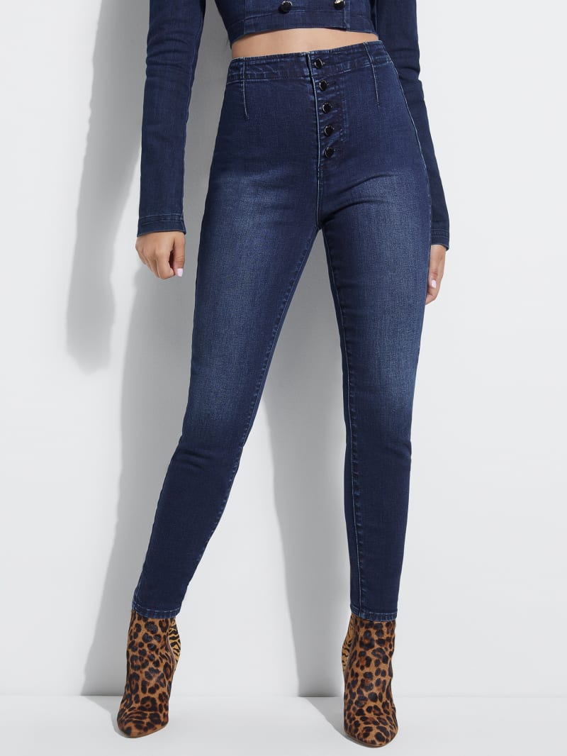 super high rise denim