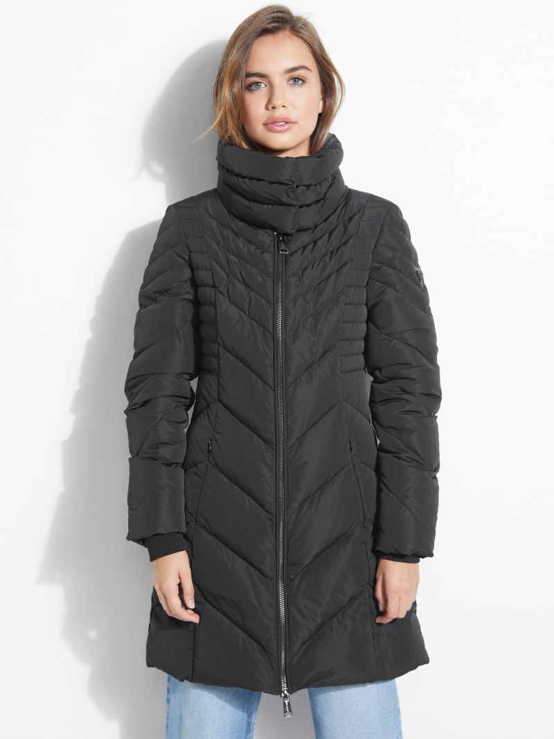 guess women's down jacket