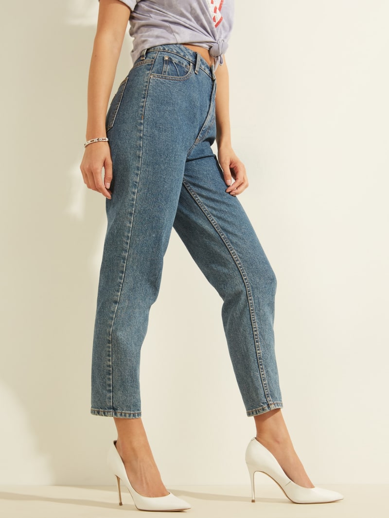 Super-High Rise Mom Jeans | GUESS
