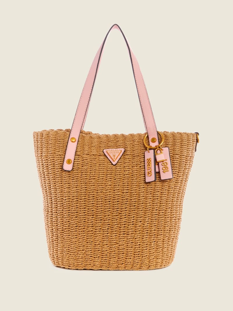 Guess straw bag hotsell