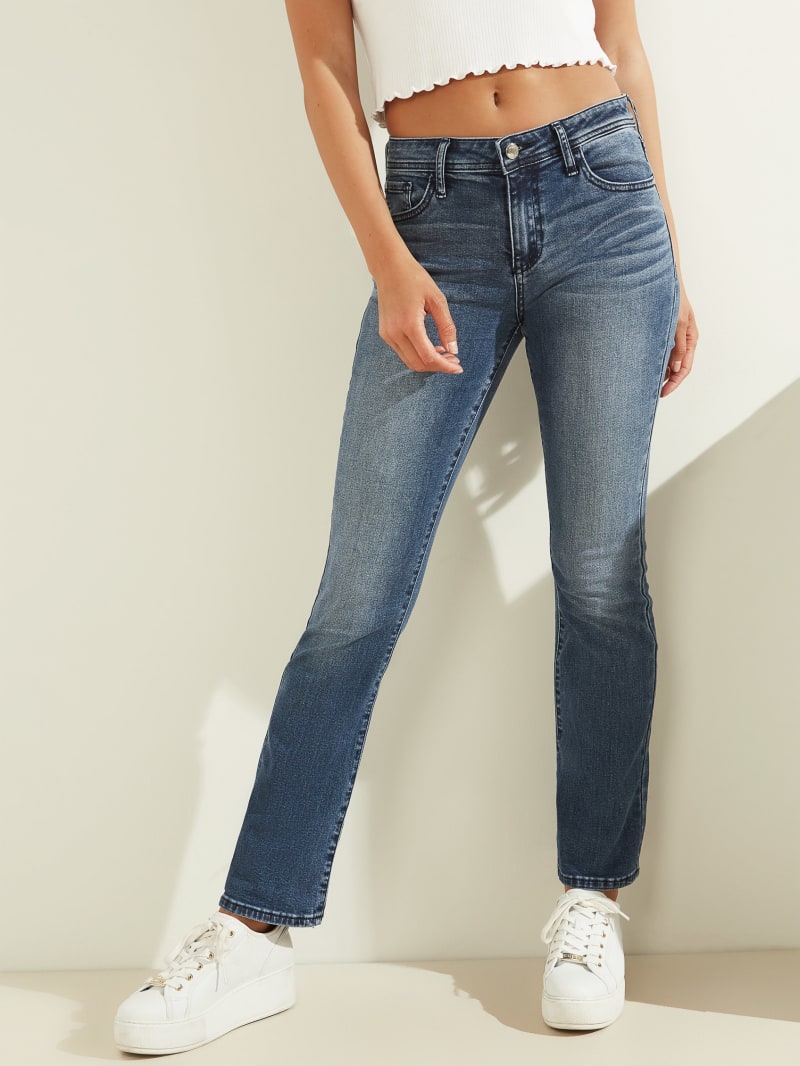 MidRise Bootcut Jeans GUESS