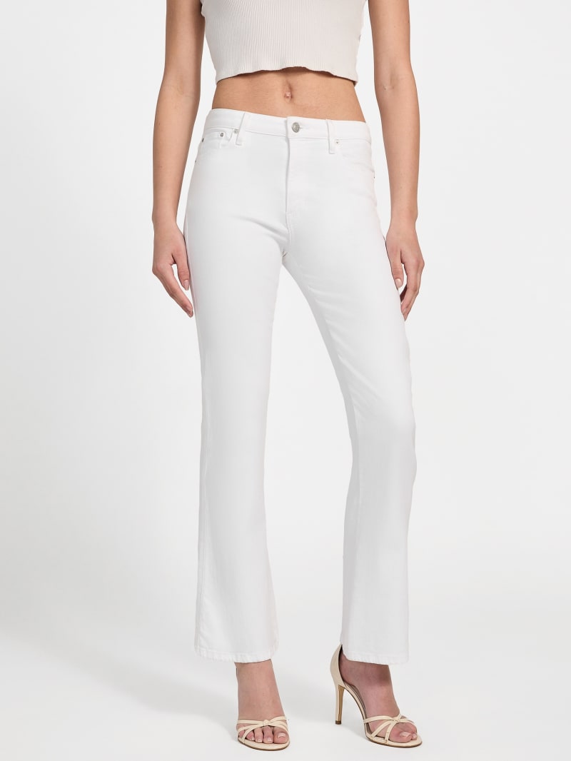 GUESS Sexy Flared Jeans White 30