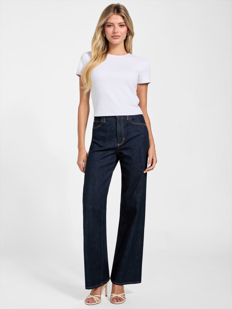 Eco Tinted Wide-Leg Jeans