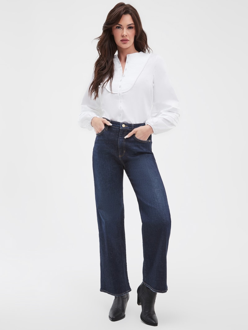 GWAABD Rodeo Outfit for Women Length Wide Pants Slim Jeans Waisted