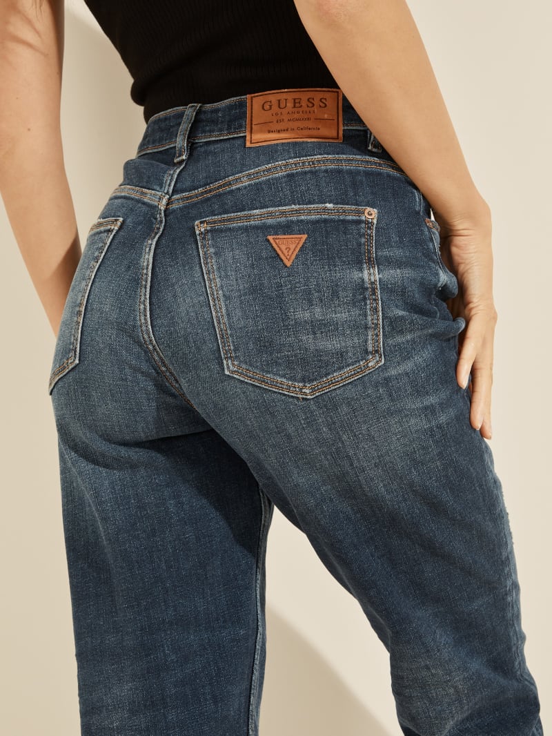 Guess 1981 Cropped Straight Jeans. 2