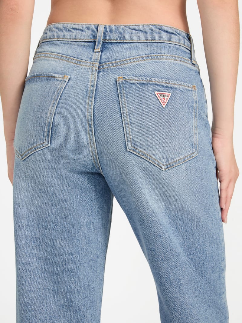 Eco High-Rise Straight Denim Jeans