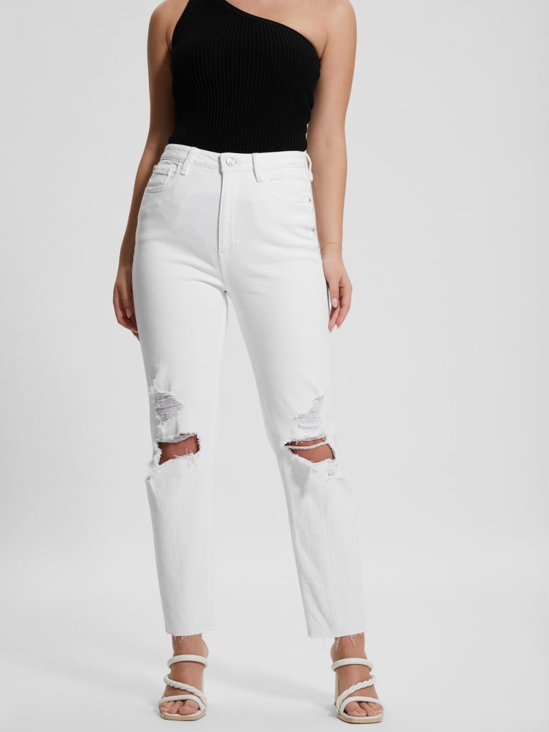 Destroyed Mom Jeans GUESS