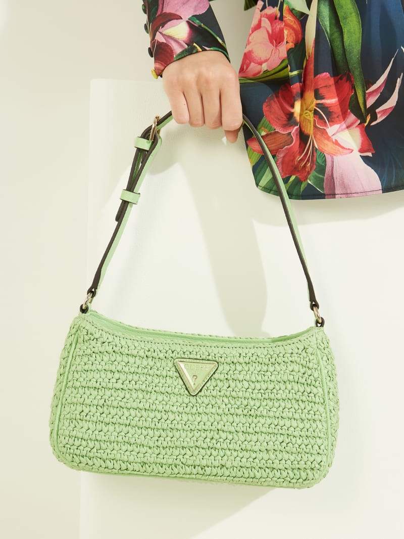 Guess green bag