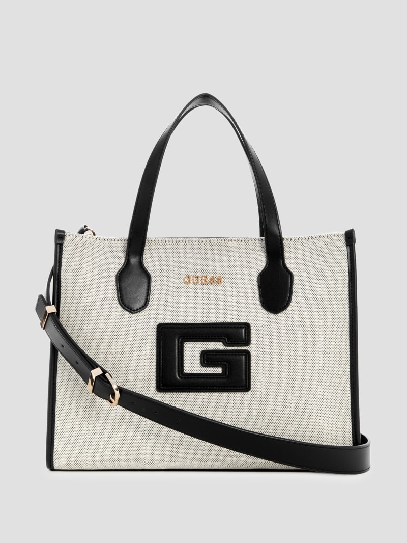 【国内発送】GUESS＊G Status Canvas Tote G Status Canvas Tote | GUESS