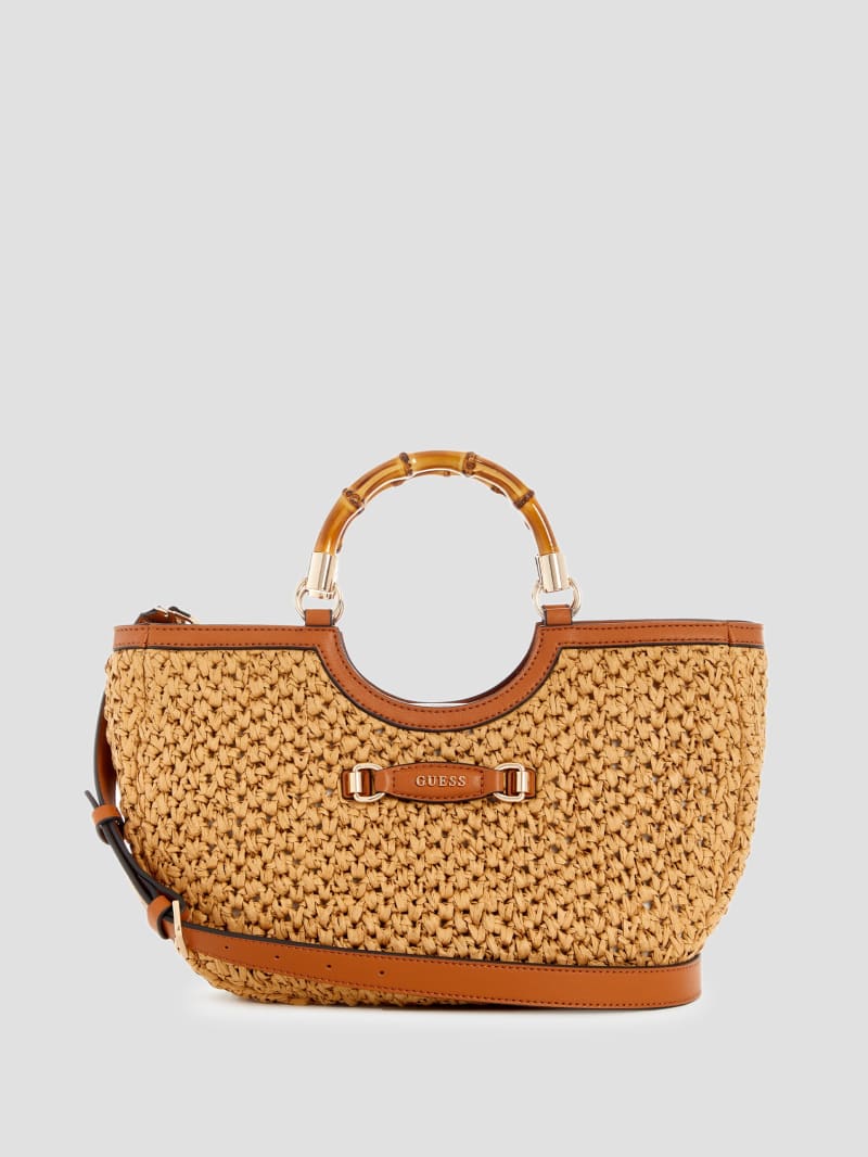 Siria Straw Girlfriend Satchel