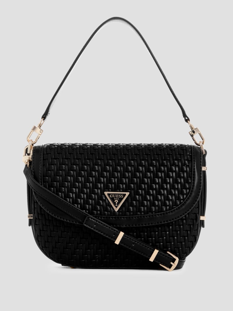 Guess kamryn crossbody bag black clearance