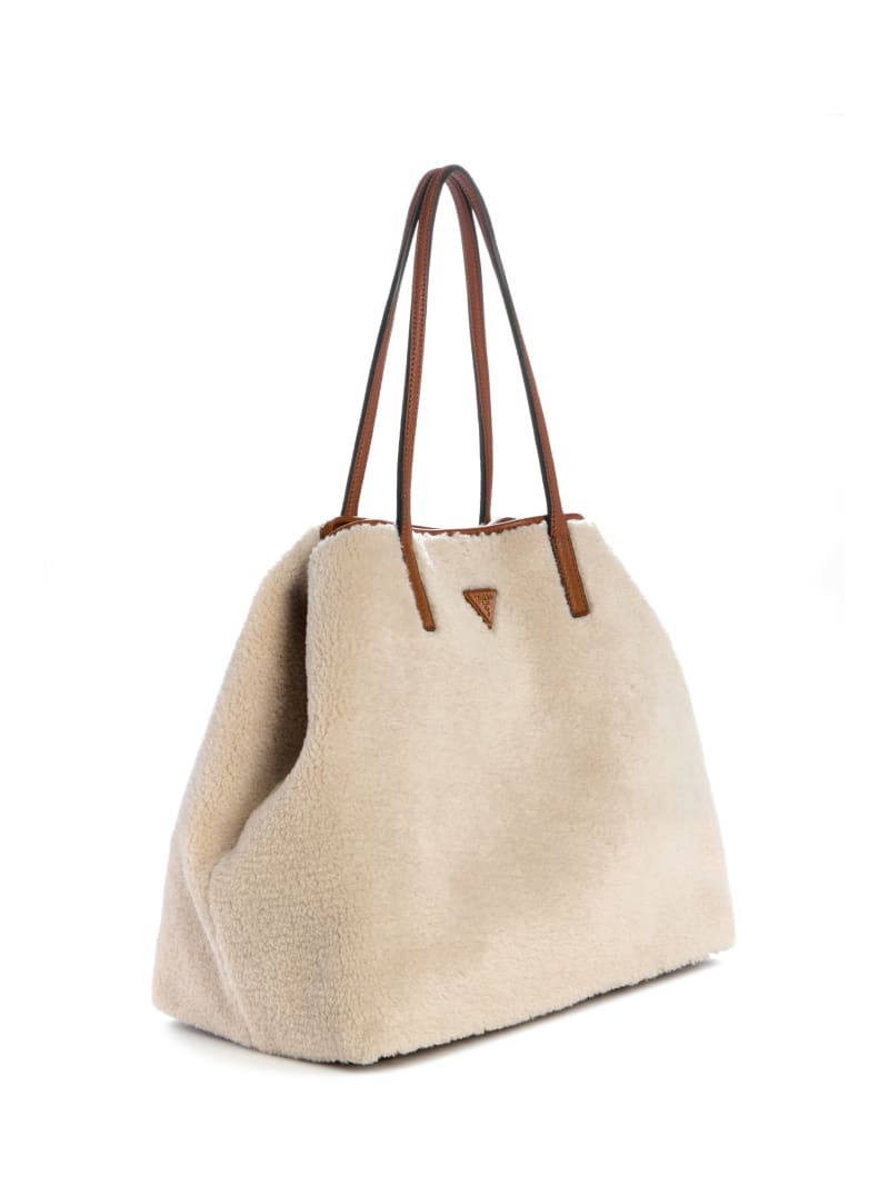 Victtoria Shearling Large Tote Set
