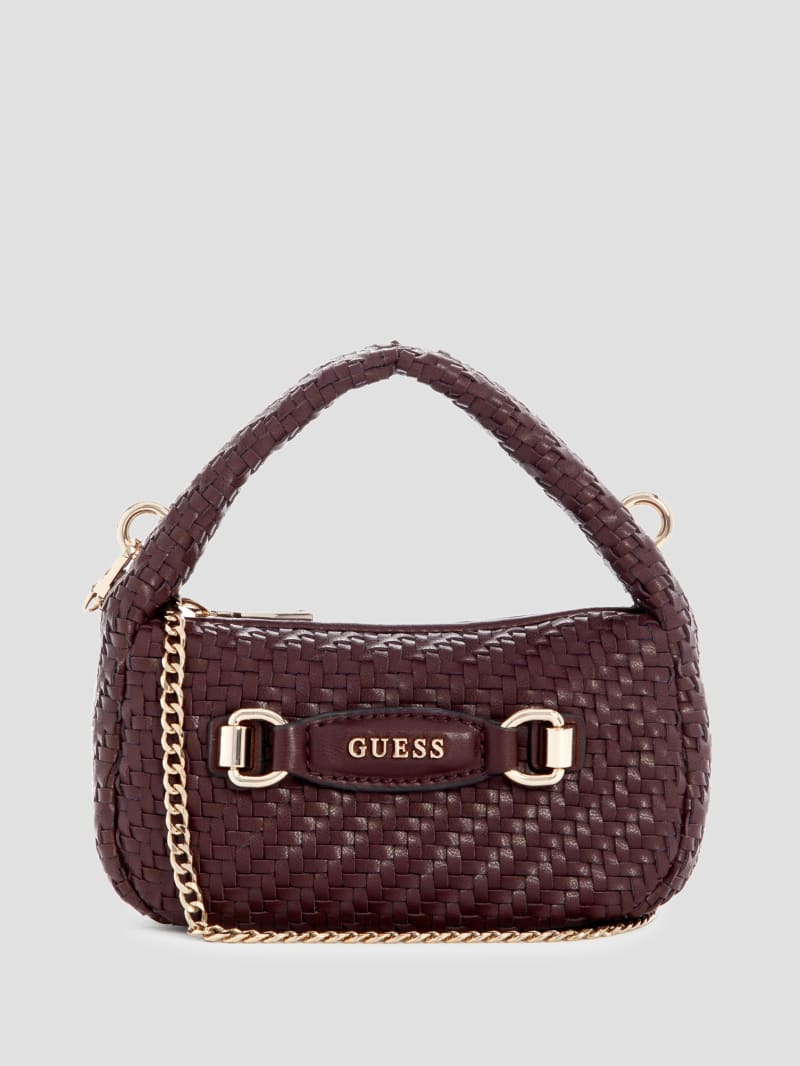 ☆EMIS☆ MINI CORSAGE APPLIQUE HOBO BAGBEIGE m1037_1428619 Francy Mini Hobo | GUESS