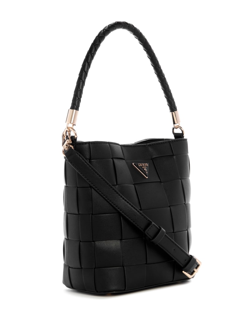 Maylee Woven Bucket Bag