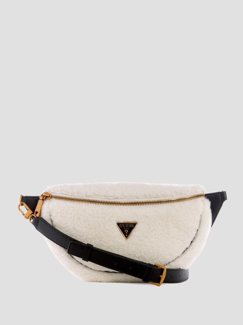 Vikky Shearling Belt Bag GUESS