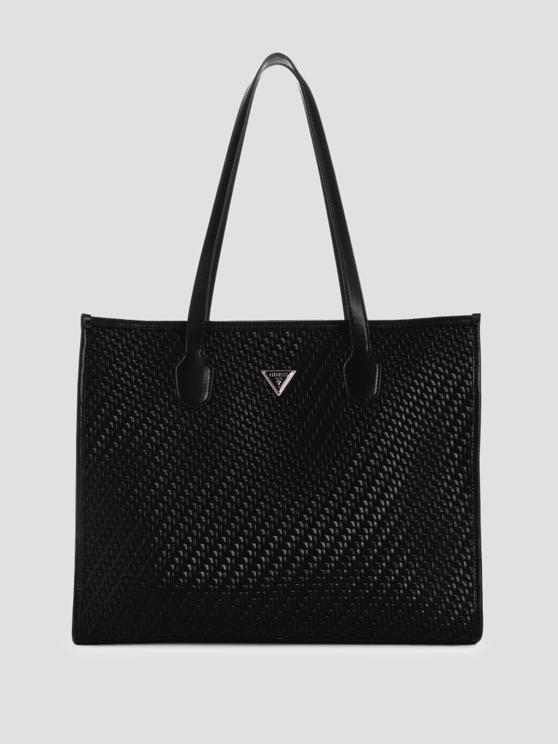Black guess tote deals