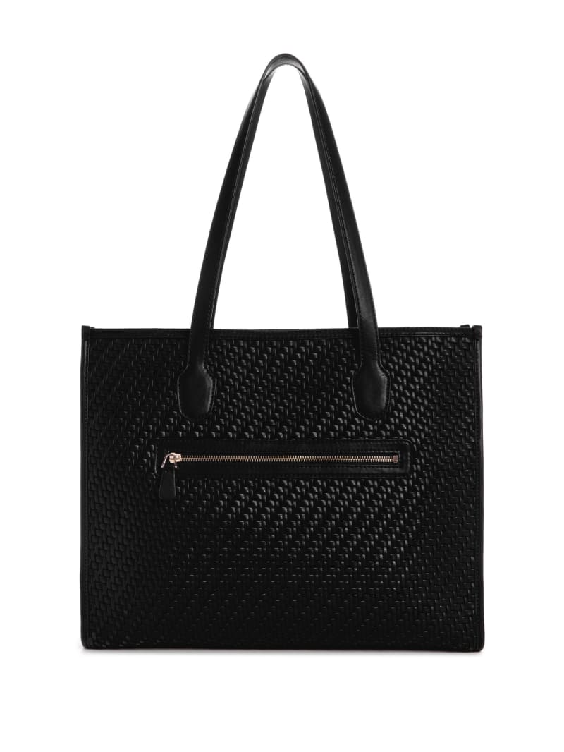 GUESS Silvana Girlfriend Tote Black One Size