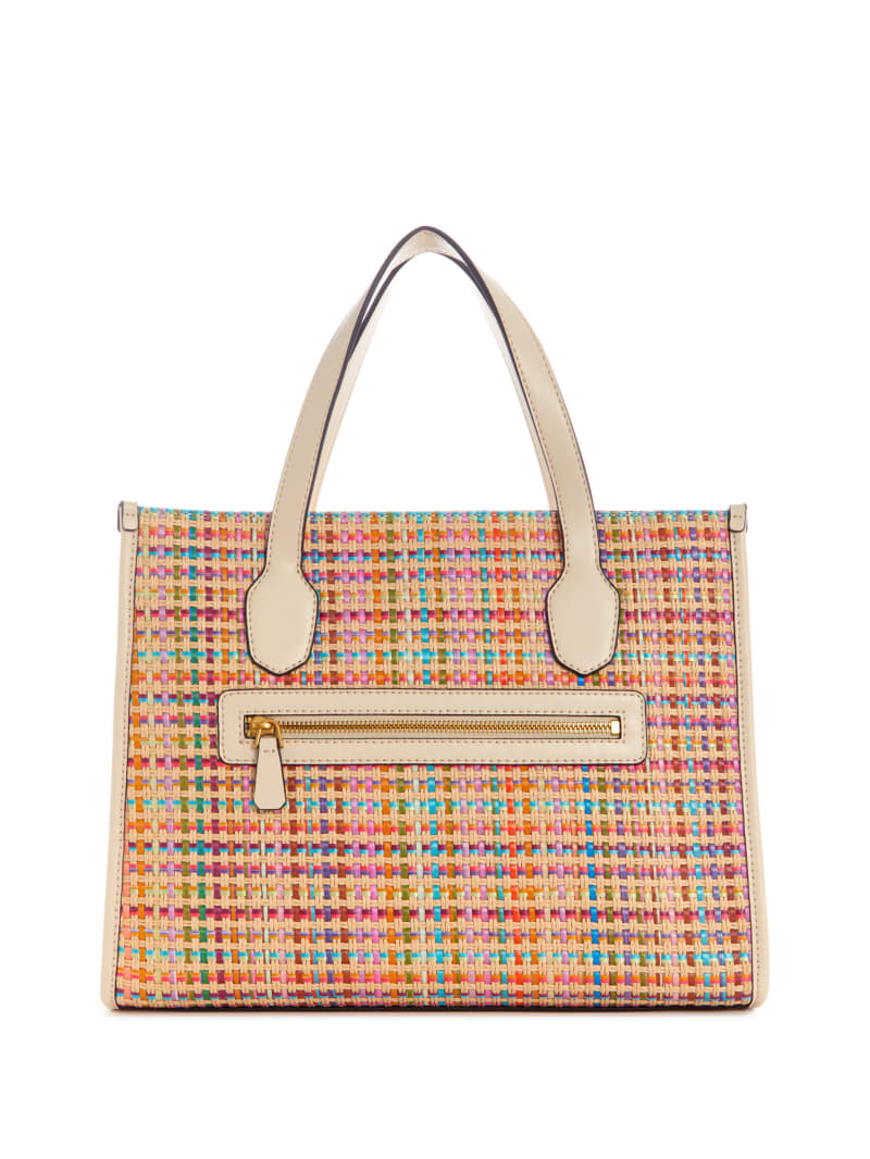  Silvana Colorful Straw Mini Tote : GUESS: Clothing, Shoes &  Jewelry