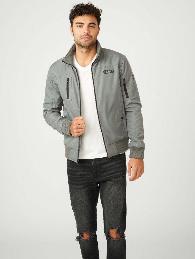 Robert Nylon Jacket | GUESS Factory Ca