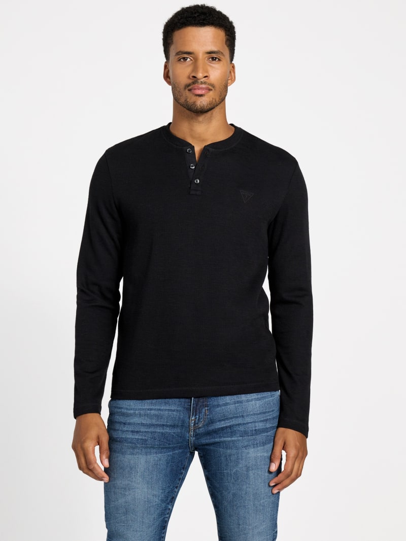 デ・グズマン Dunston Henley Tee | GUESS Factory