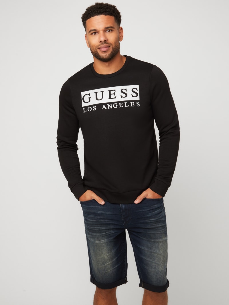 Greg Logo Pullover | GUESS Factory Ca