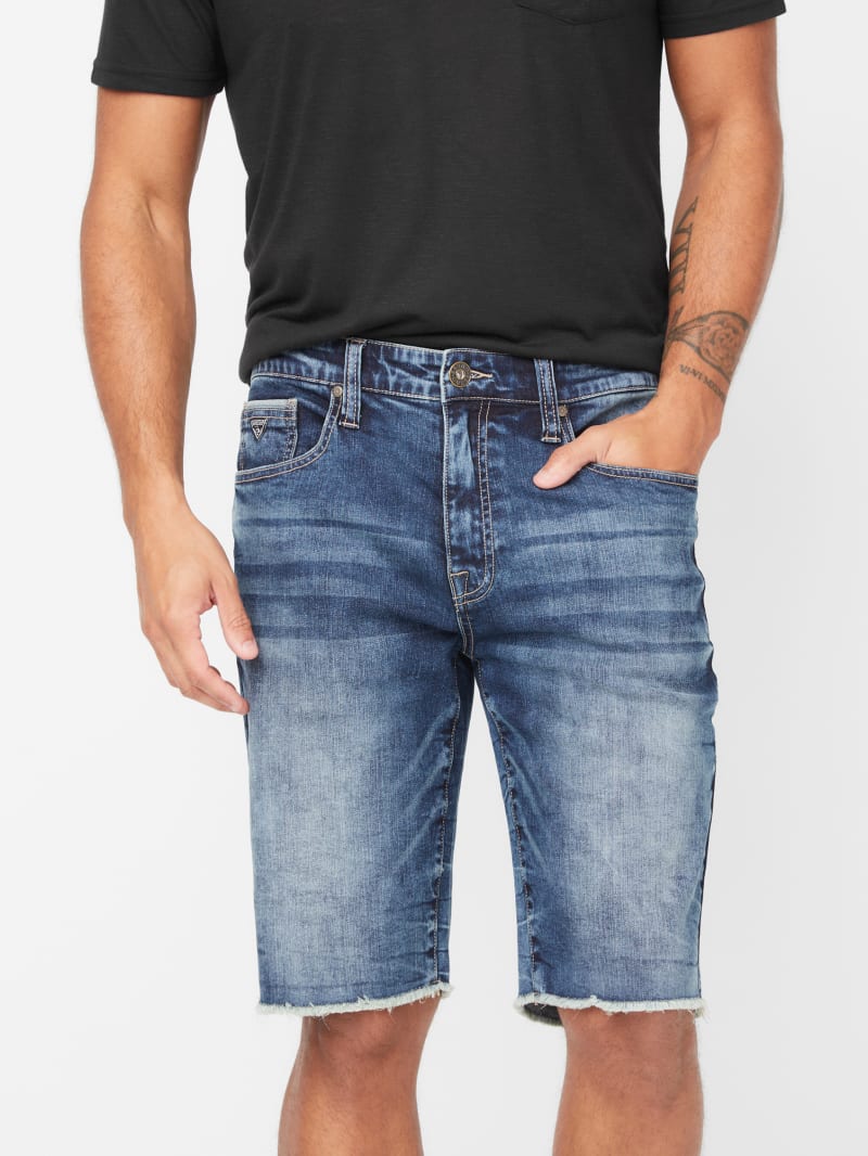guess jeans shorts mens