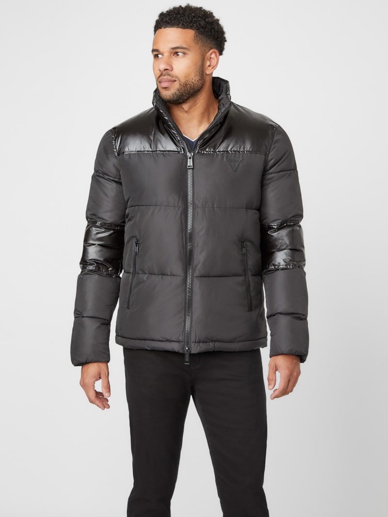 guess men's down jacket