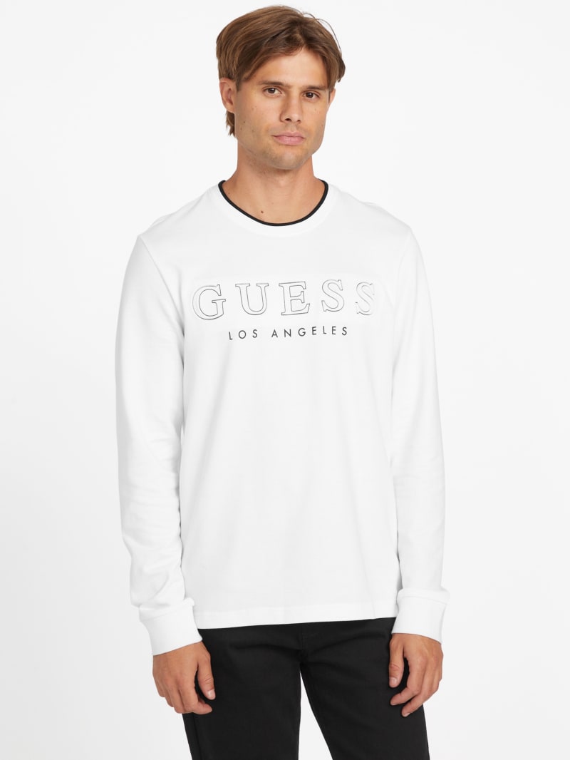 Men's Long-Sleeve Tees GUESS Factory