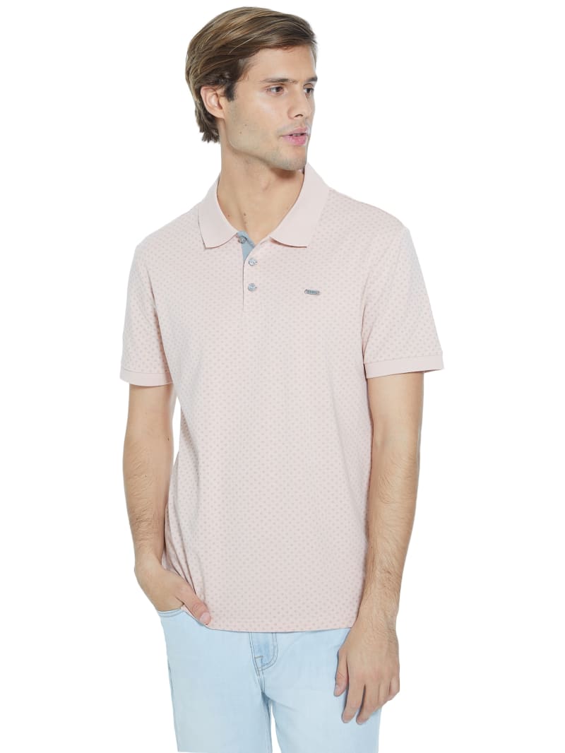 Download Ivan Geo Floral Polo | GUESS Factory