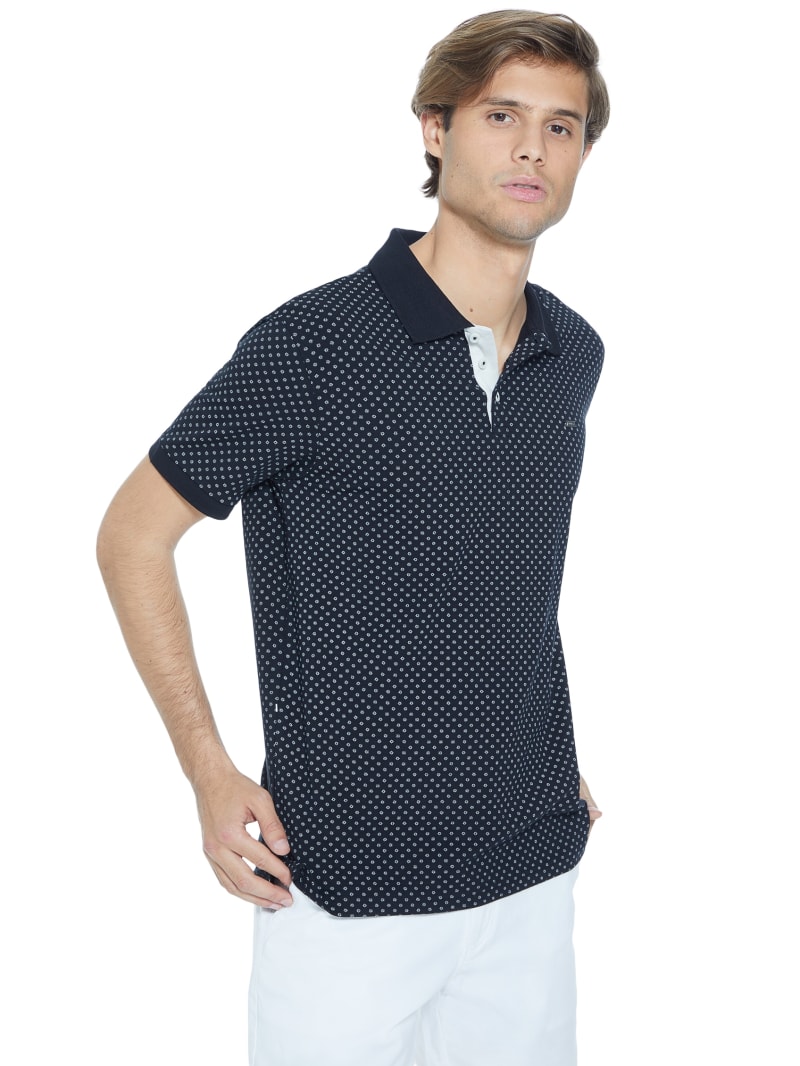 Download Ivan Geo Floral Polo | GUESS Factory