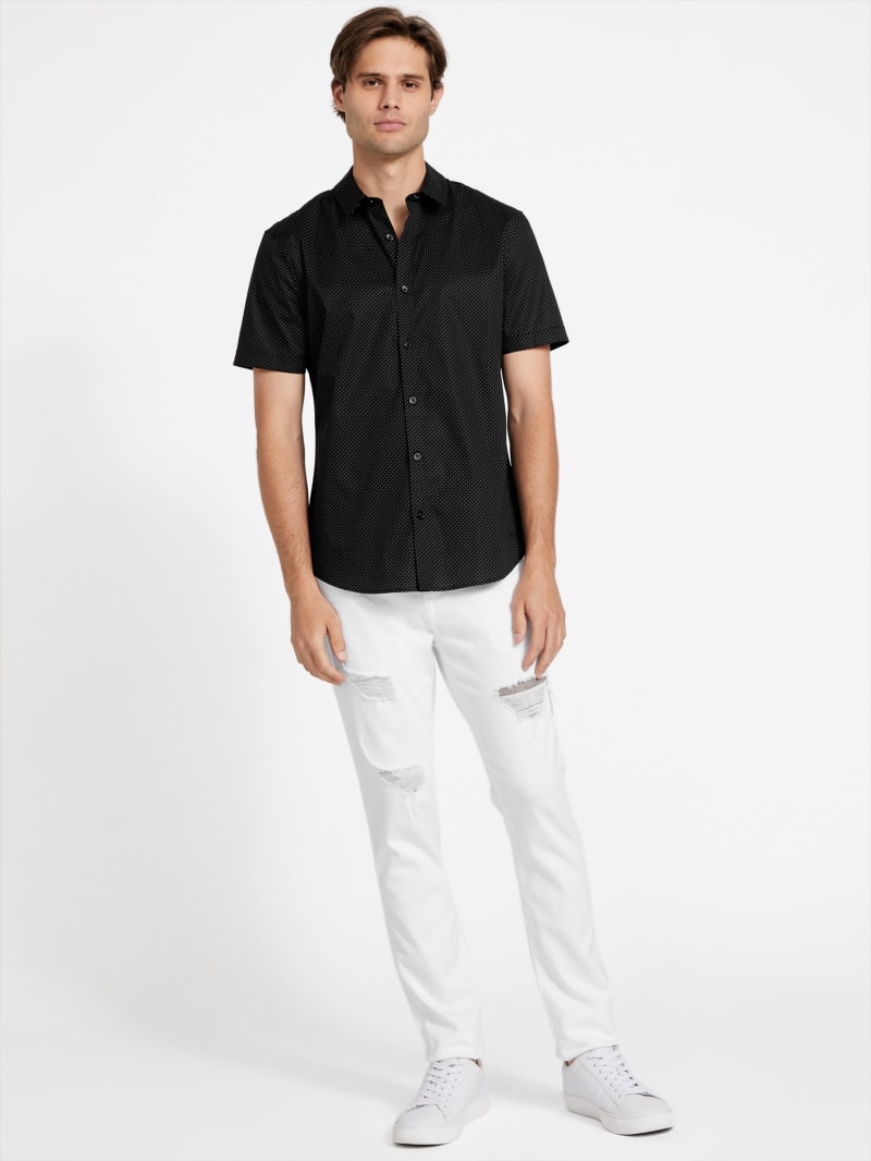 Darrow Polka Dot Shirt | GUESS Factory