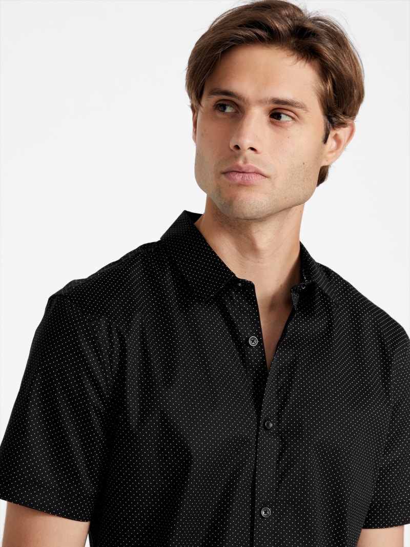 Darrow Polka Dot Shirt | GUESS Factory