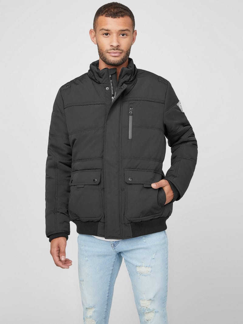 Men's Jackets - Leather Jackets, Blazers & Sweatshirts | GUESS Factory