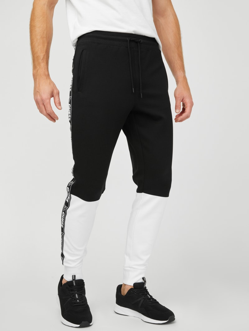 guess logo joggers