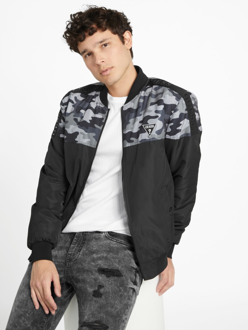 Eco Terry Flight Jacket GUESS Factory Ca