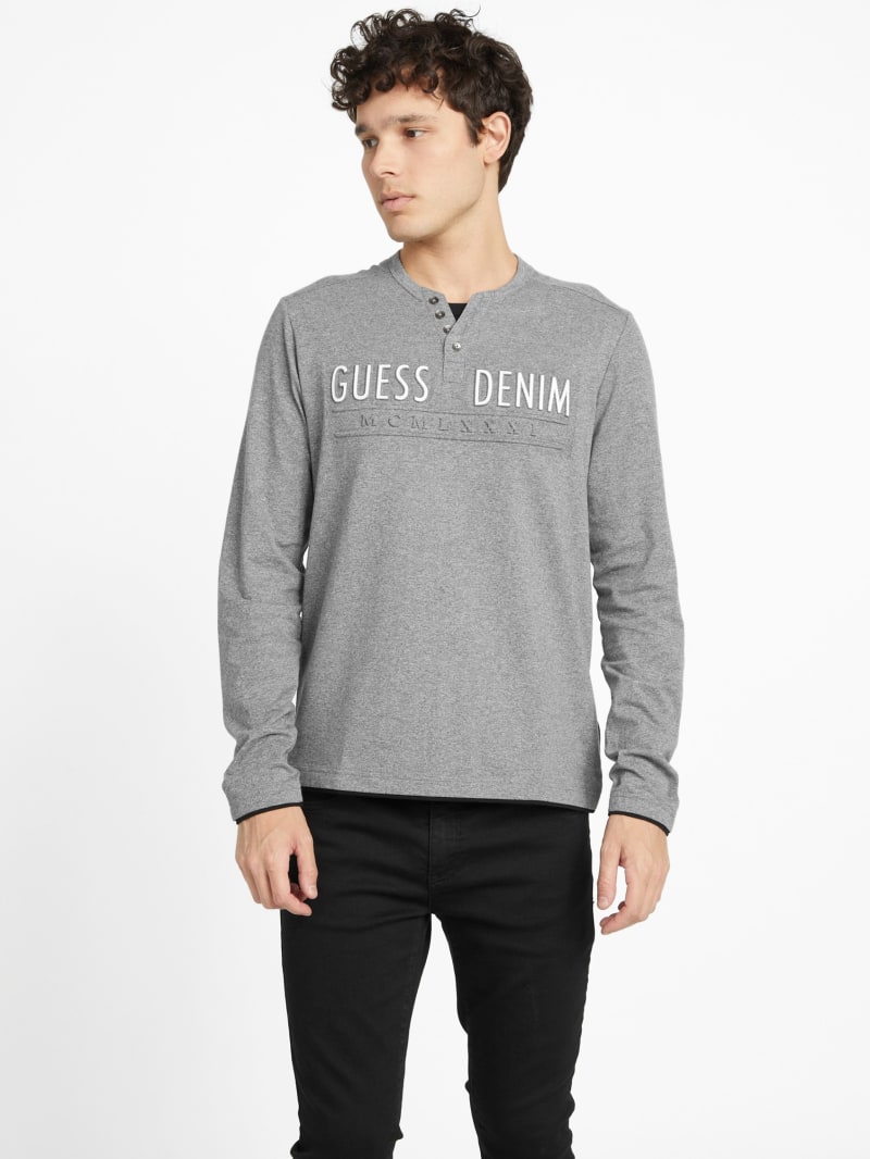 Edgar Marled Long-Sleeve Tee