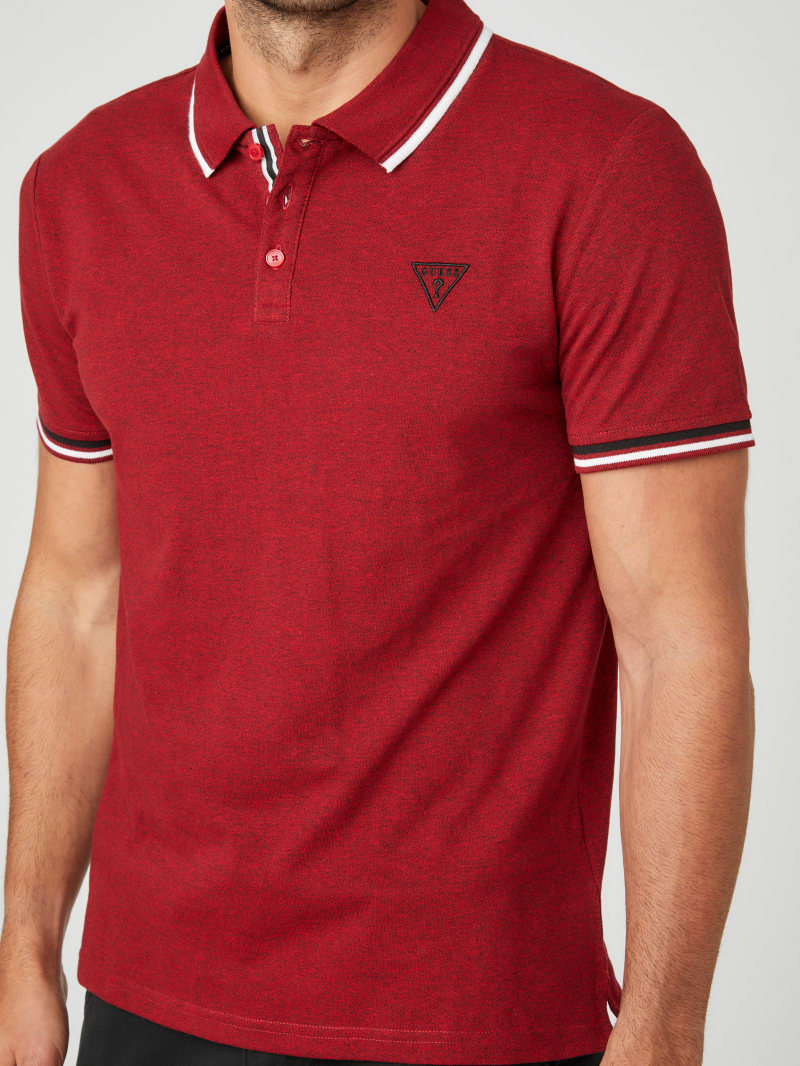 SSK　NYC polo Classic Fit New York Mesh Polo Shirt