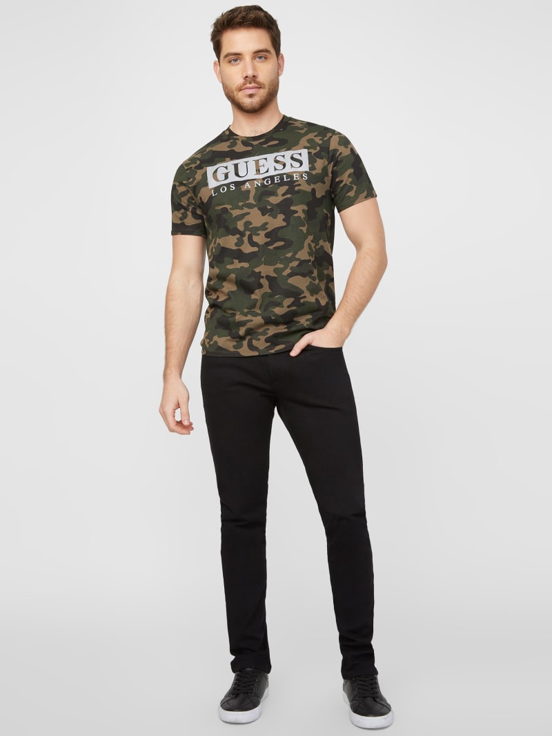 Camo guess shirt sale
