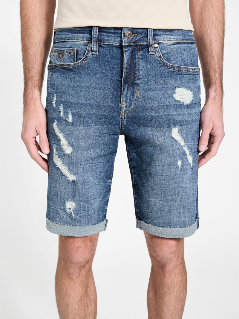 Abby Denim Shorts | GUESS Factory