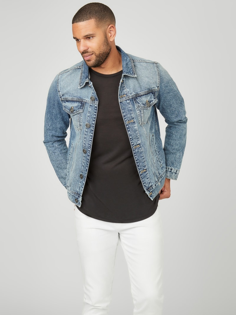 omgivet Uberettiget brysomme Men's Denim Jackets | GUESS Factory